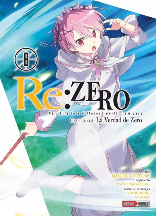Manga Re: Zero Capitulo 3. La verdad de Zero vol. 8