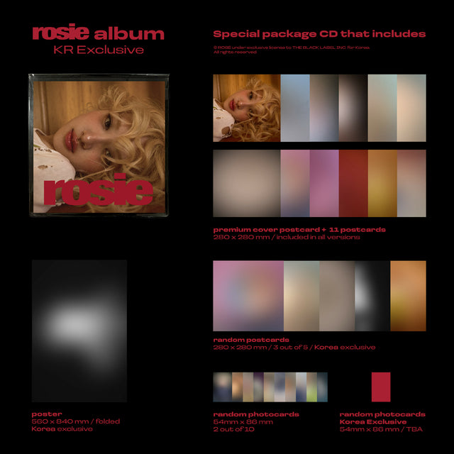 Rosé First Studio Album rosie