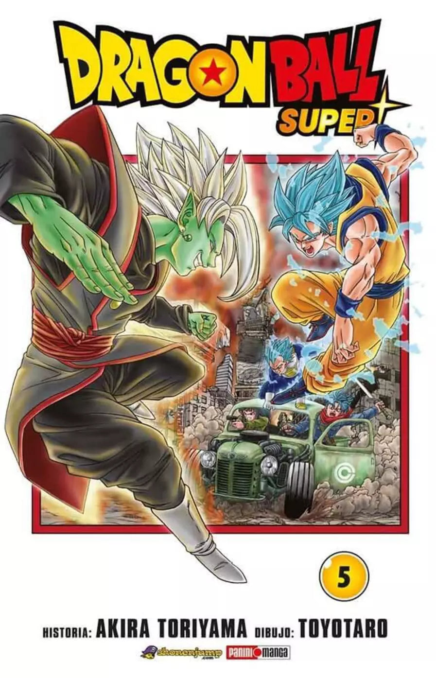 Manga dragon ball super vol 5