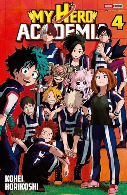 Manga my hero academia Vol 4