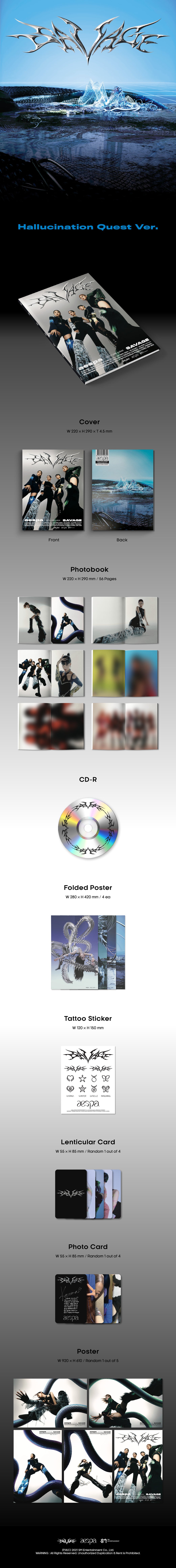 aespa SAVAGE MINI ALBUM VOL 1