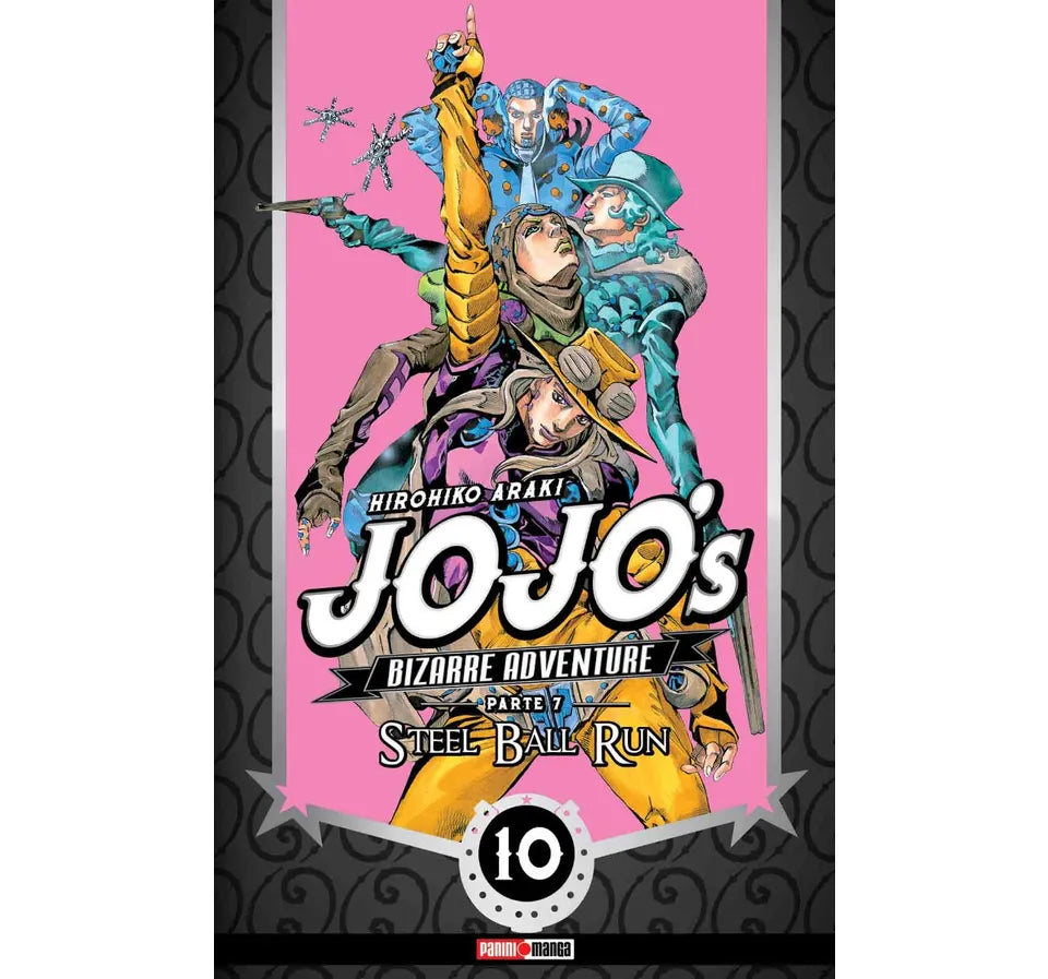 Manga Jojo's Bizare Adventure Parte 7 Steel Ball Run vol. 10
