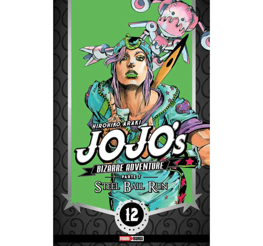 Manga Jojo's Bizare Adventure Parte 7 Steel Ball Run vol. 12
