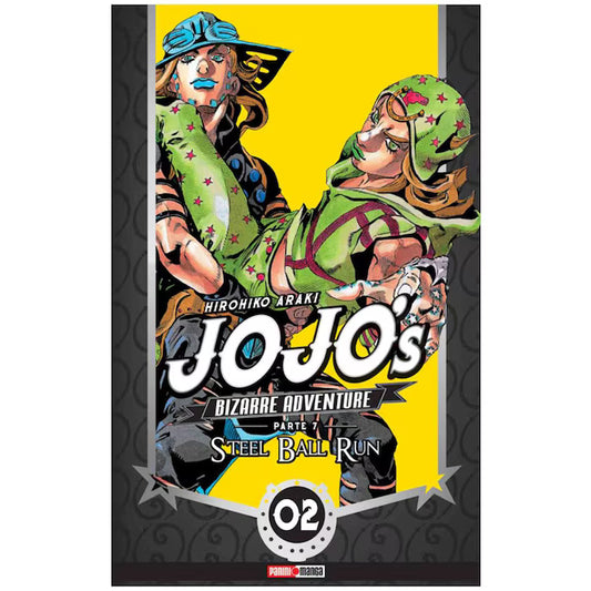 Manga Jojo's Bizare Adventure Parte 7 Steel Ball Run vol. 2