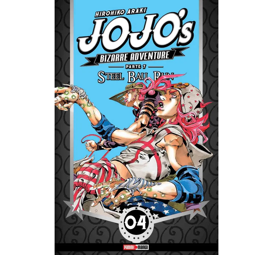 Manga Jojo's Bizare Adventure Parte 7 Steel Ball Run vol. 4