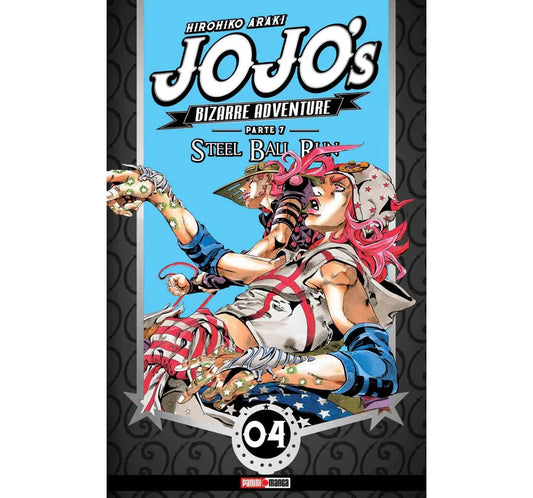 Manga Jojo's Bizare Adventure Parte 7 Steel Ball Run vol. 4
