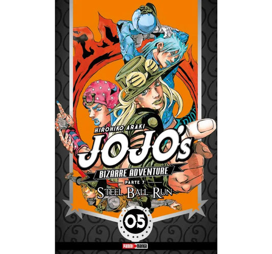 Manga Jojo's Bizare Adventure Parte 7 Steel Ball Run vol. 5