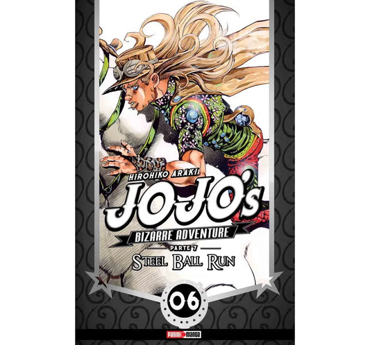 Manga Jojo's Bizare Adventure Parte 7 Steel Ball Run vol. 6