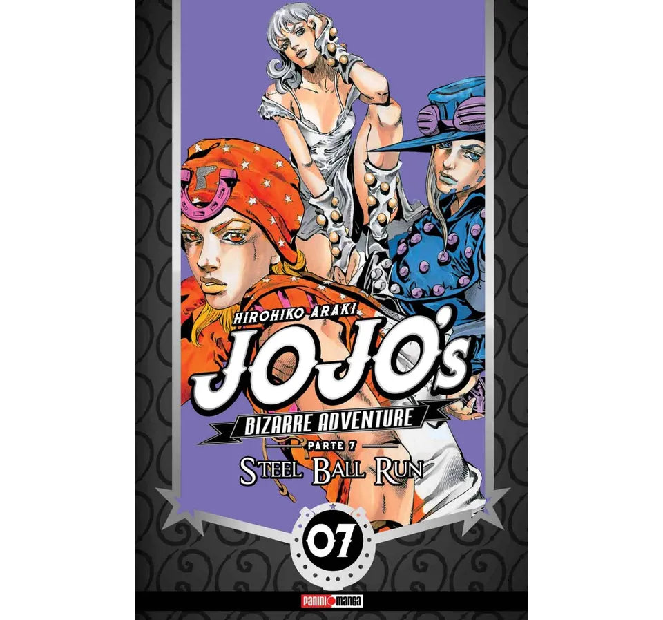 Manga Jojo's Bizare Adventure Parte 7 Steel Ball Run vol. 7