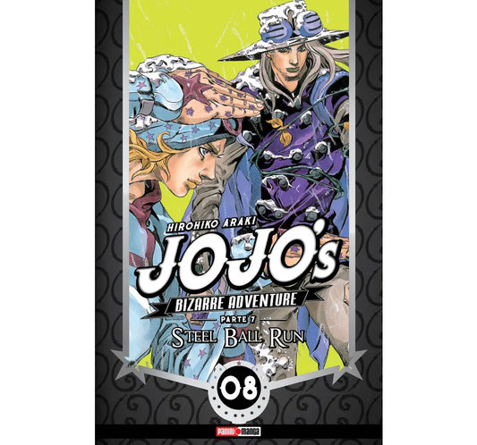 Manga Jojo's Bizare Adventure Parte 7 Steel Ball Run vol. 8