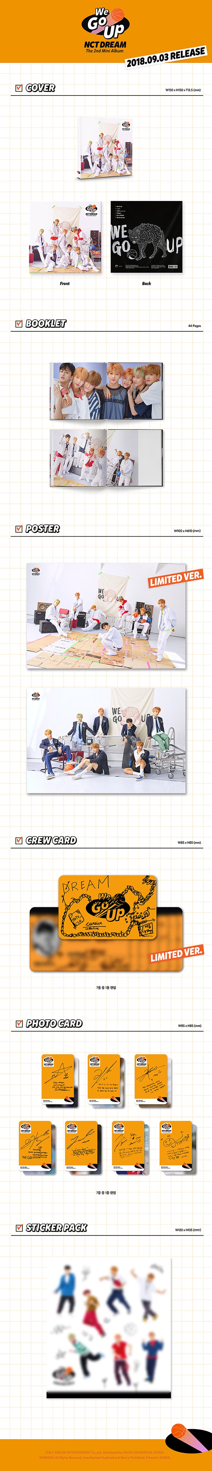 NCT WE GO UP 2ND MINI ALBUM