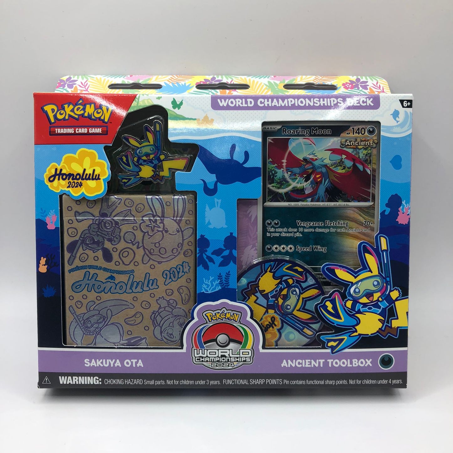 Baraja de Campeonatos Mundiales de TCG Pokémon 2024 SAKUYA OTA  ANCIENT TOOLBOX