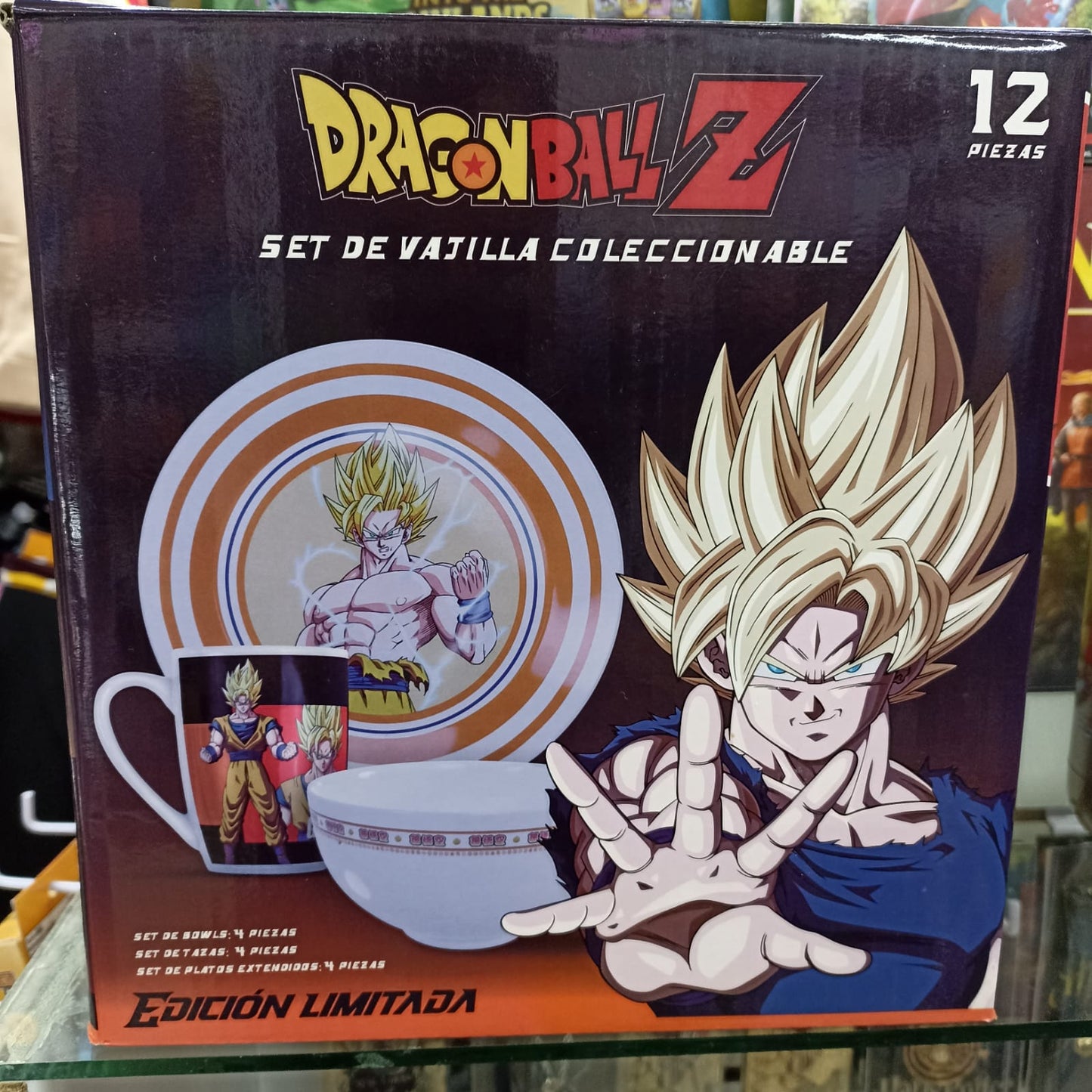 Set de vajilla dragon ball z