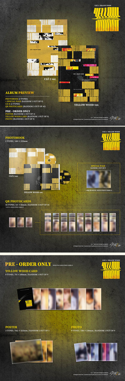 STRAY KIDS SPECIAL ALBUM CLE 2: YELLOW WOOD