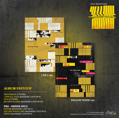 STRAY KIDS SPECIAL ALBUM CLE 2: YELLOW WOOD