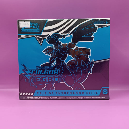 TCG Pokemon ETB Escarlata y Purpura Fulgor Negro
