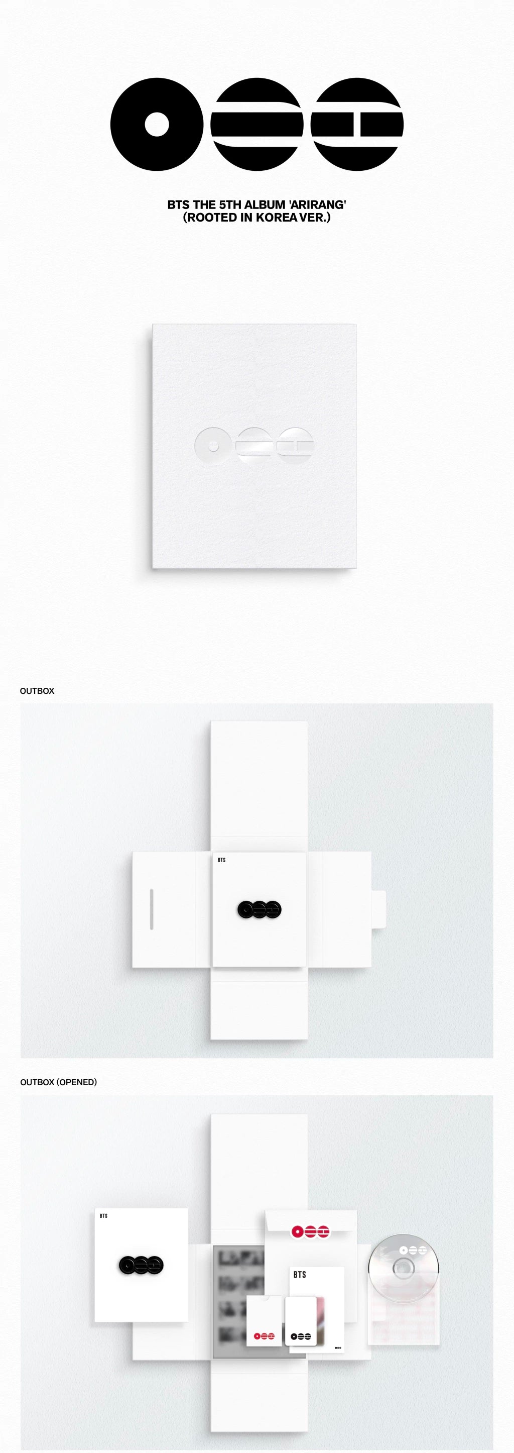 Album BTS Arirang Standar ver. Original | Envío a todo México - Anime SM