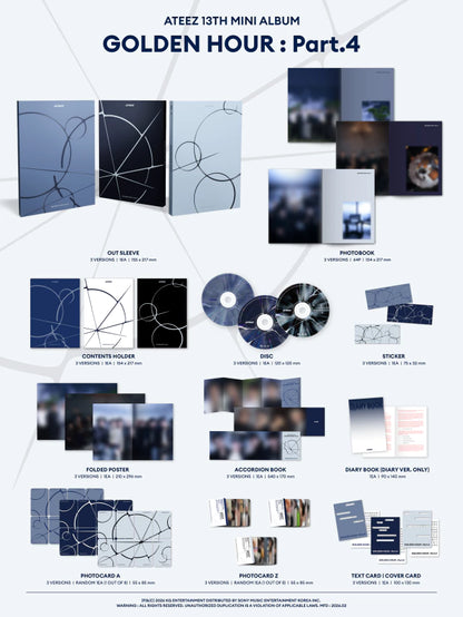 album ateez golden hour t4