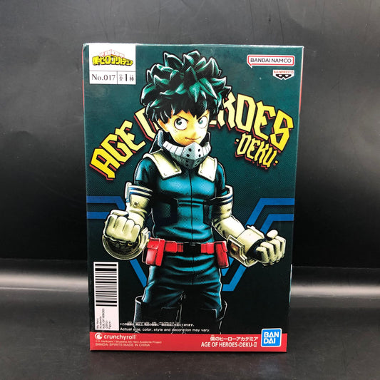 Figura Banpresto de Deku Age of Hero de My Hero Academia