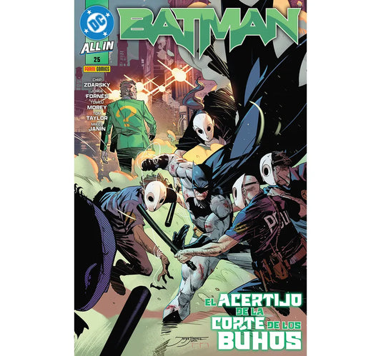 Comic Batman El Acertijo de la corte de los Buhos vol. 25