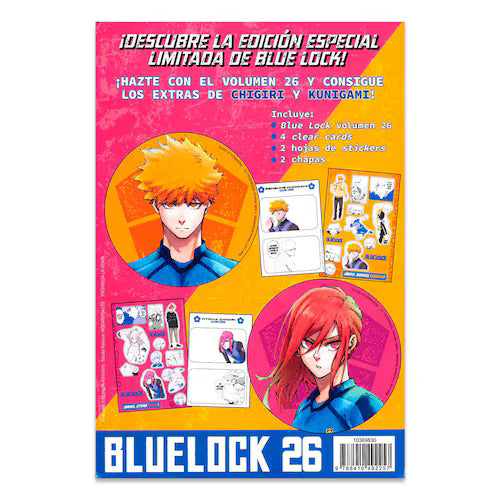 Manga BLUE LOCK vol. 26 Edición Especial