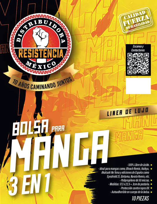 Bolsa Manga 3 en 1 10 pzas