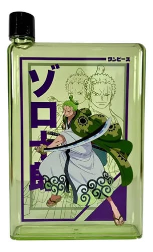 botella plana zoro 1