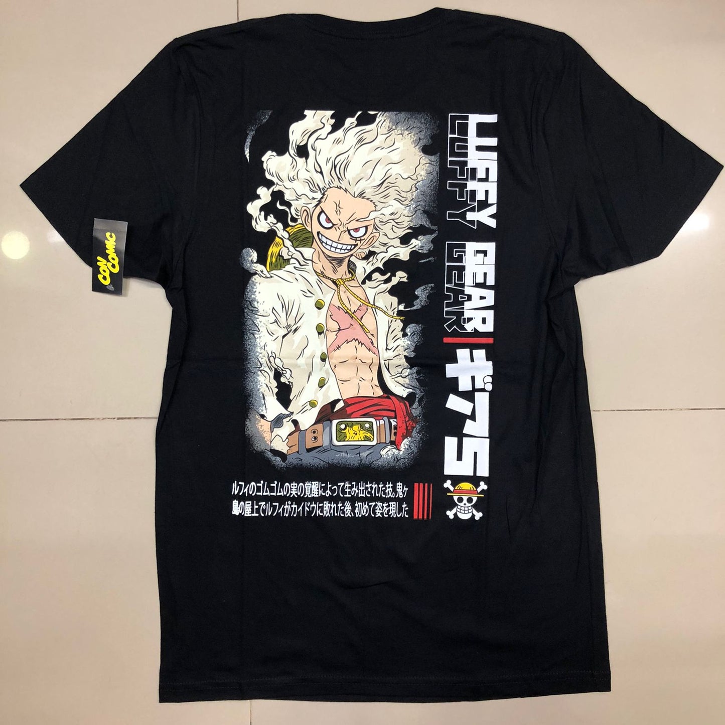 Playera Luffy Gear 5 One Piece