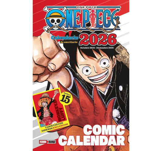 Calendario De Escritorio One Piece