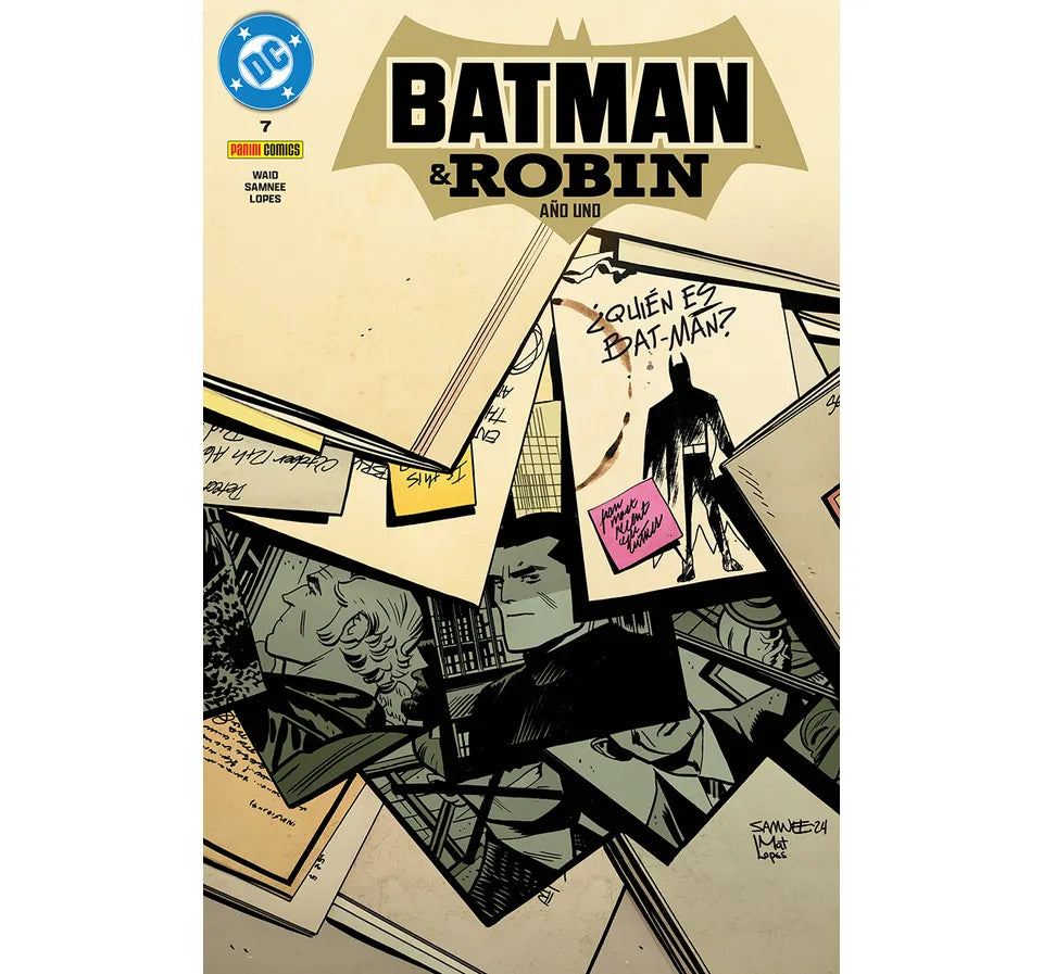 Comic Batman y Robin Año Uno vol 7