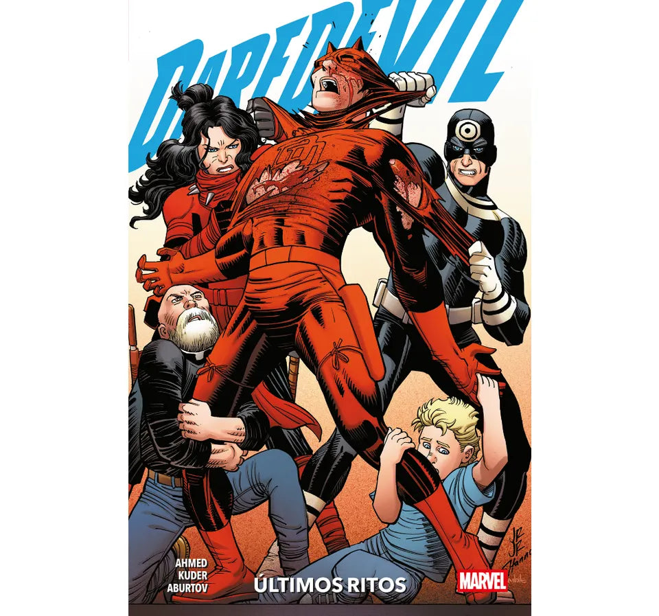 comic daredevil ultimos ritos