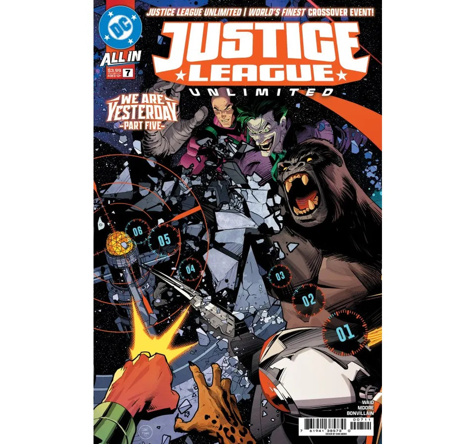 comic justice league 7 unlimited