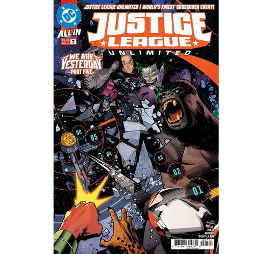 comic justice league 7 unlimited