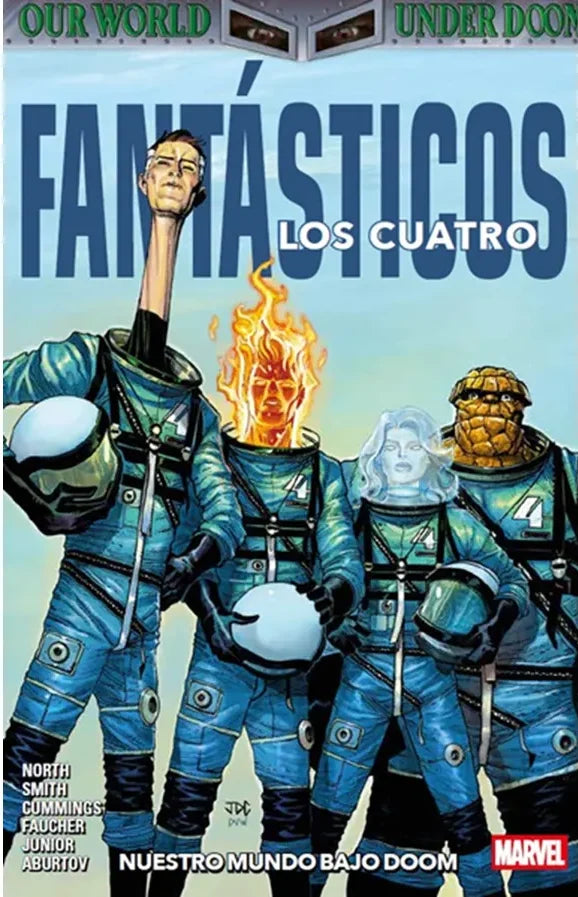 comic los cuatro fantasticos vol 6