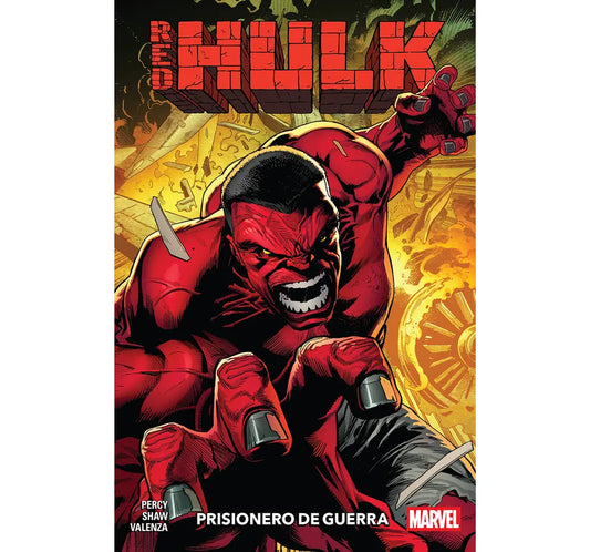 Comic Red hulk prisionero de guerra