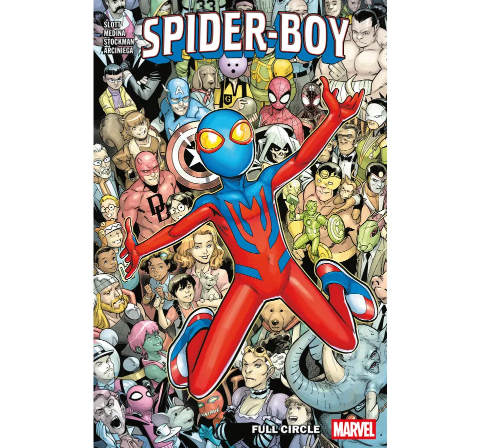 Comic Spider boy Circulo completo