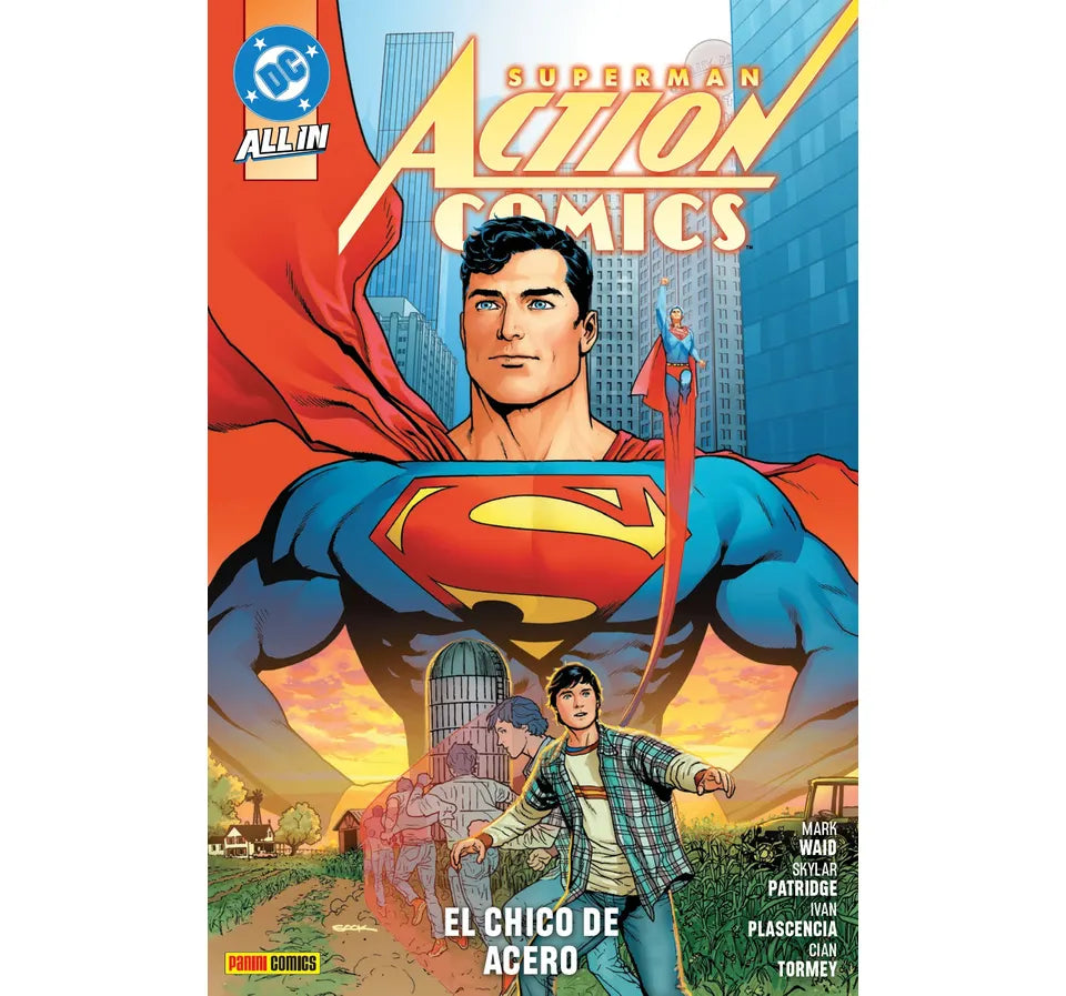 comic superman action comics el chico de acero