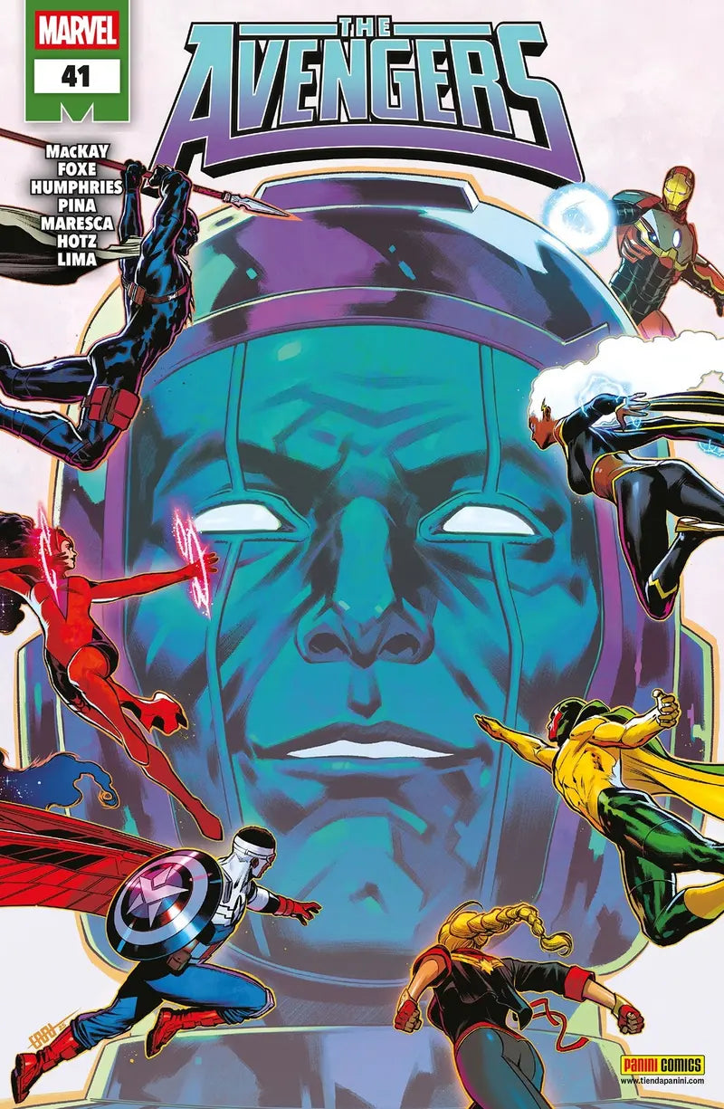 comic the avengers vol 41