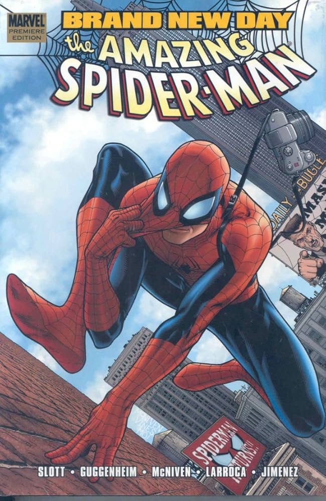 comic the amazing spider man brand new day