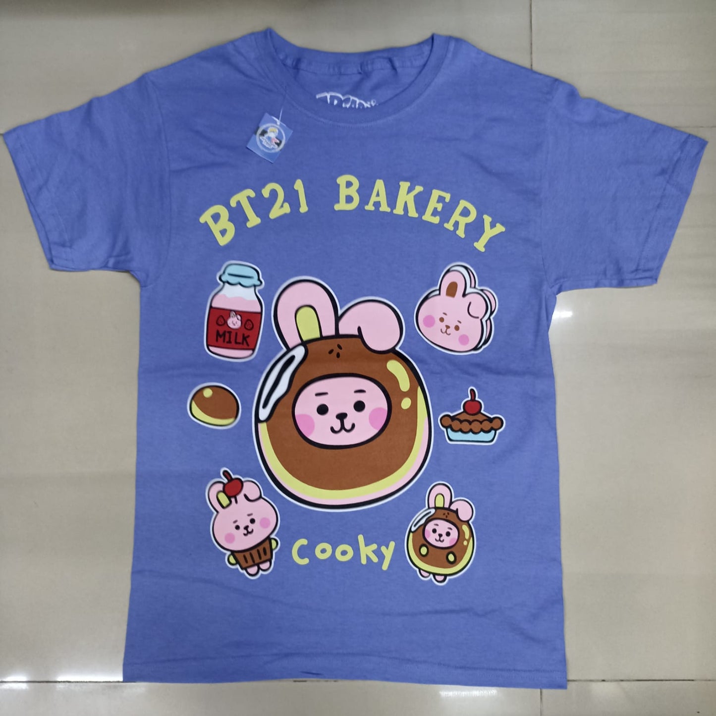 Playera BT21 Cooky Morada