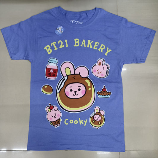 Playera BT21 Cooky Morada