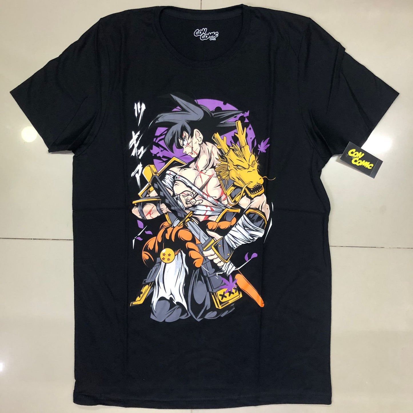 Playera Goku Samurai Dragon Ball
