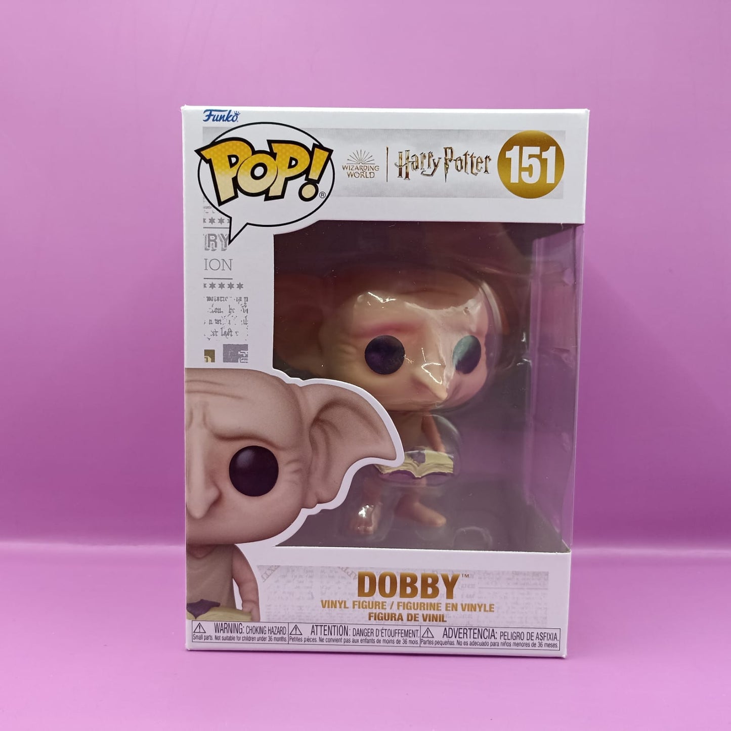 Funko pop Harry Potter Dobby 151