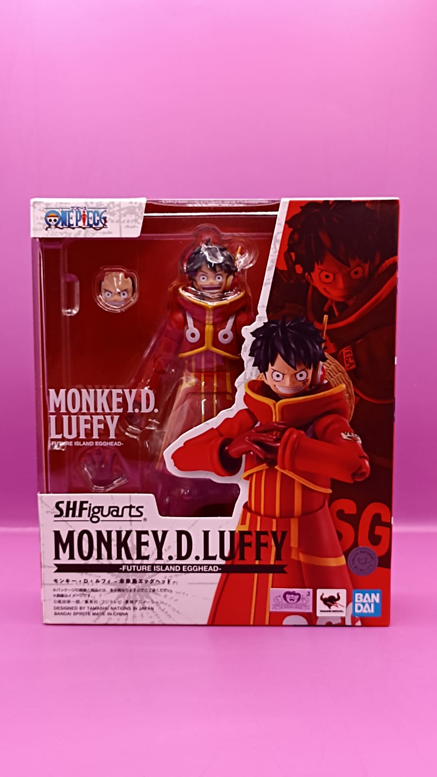 Figura Original One Piece Monkey D. Luffy Egghead S.H. Figuarts