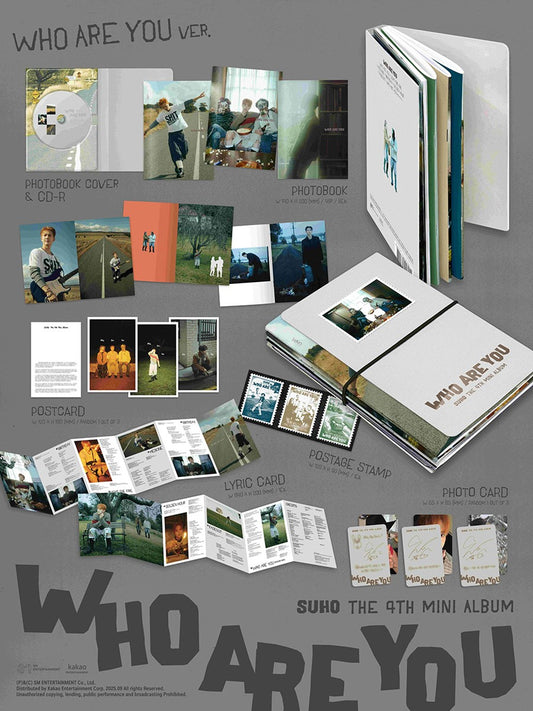 (EXO) SUHO – 4th Mini Album [Who Are You] (Who Are You Ver.)