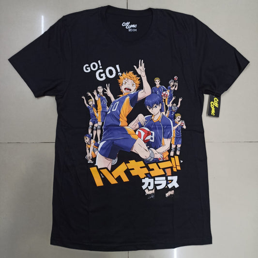 Playera Haikyu Go! Go!
