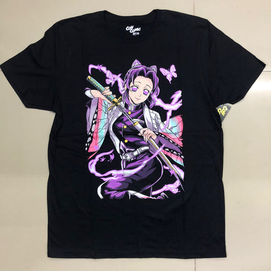 Playera Shinobu mariposa Demon Slayer