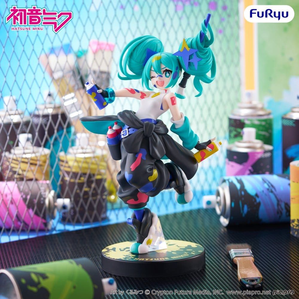 figura original miku paint girl 1