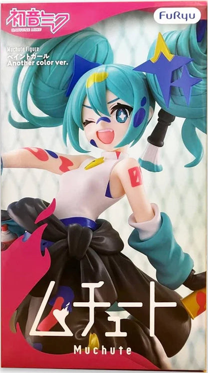 figura original miku paint girl
