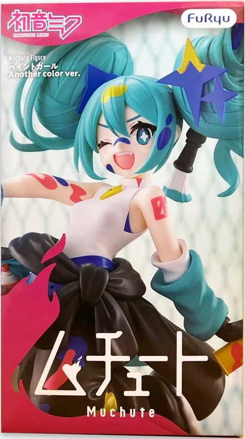 figura original miku paint girl